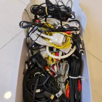 فروش یکجای انواع کابل کامپیوتر در حد نو