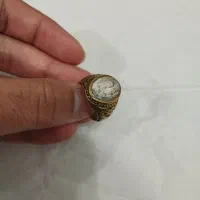 انگشتر دُرّ نجف قاجاری عتیقه|بدلیجات|بندرعباس, |دیوار