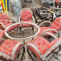 مبلمان باغی صندلی باغی مدل اقتصادی فنر t67