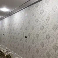 نصب کاغذ دیواری پوسترنصاب کاغذ دیواری حرفه ای