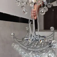 چهارعدد لوستر دوتاپذیرایی دوتا آشپزخانه درحدنو