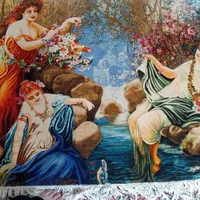تابلو فرش طرح سه پرنس