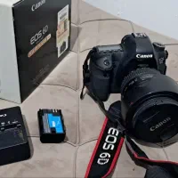 دوربین عکاسی کانن 6d درحد با لنز 105ـ24