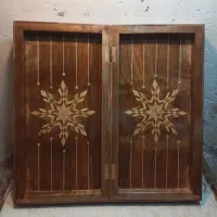سه عدد تخته نرد پنجاه سانتی کار شده به چوب گردو|اسباب‌‌بازی|سنندج, |دیوار