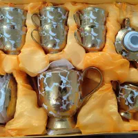 سرویس صبحانه خوری طلا کوب
