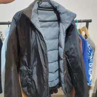 کاپشن نروژ رنگ طوسی (دو رو ) کاملا نو|لباس|تهران, امیریه|دیوار