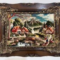 تابلو فرش ماشینی