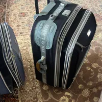 دو عدد چمدان چرخ دار