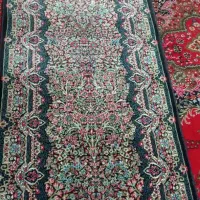 کناره سرمه ای گل ریز در حد نو