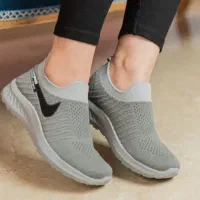 کفش اسپرت طوسی سایز 38