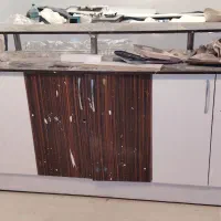 اپن آشپزخانه. کابینت. میز بار