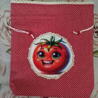 کیسه سبزی فانتزی پنلی|سفره، حوله، دستمال آشپزخانه|یزد, |دیوار