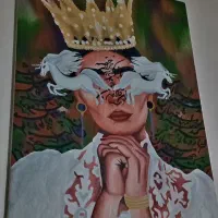 سفارش تابلو و نقاشی چهره‌ با سیاه قلم