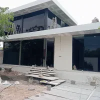 شیشه سکوریت درب برقی پارتیشن UPVC دوجداره آینه|خدمات پیشه و مهارت|تهران, الهیه|دیوار