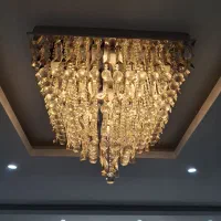 لوستر کریستالی|لوستر و چراغ آویز|محمدشهر, محمدشهر|دیوار