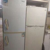 ۲عددیخچال نیمه فریزر سالم الان در حال کارکردن
