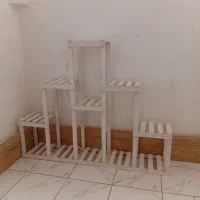 جاگلدانی جای۱۱تا گلدون قیمت۴۹۰رنگ سفید