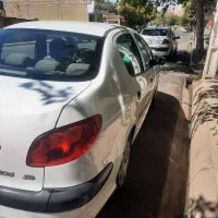 پژو ۲۰۶ اس دی وی ۸ سفید مدل ۹۵|خودرو سواری و وانت|شاهین دژ, |دیوار