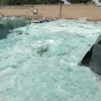 خریداروفروش شیشه سکوریت و ضایعات خرده شیشه