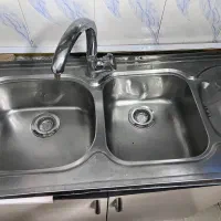 سینک ظرفشویی دو قلو اخوان