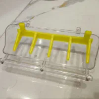 عروس هلندی دستی نر سفید|پرنده|نوشهر, |دیوار