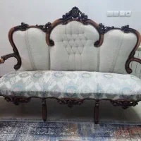 مبل استیل ۹ نفره در حد نو