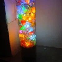 چراغ خواب|ریسه و چراغ تزئینی|لاهیجان, بازکیاگوراب|دیوار