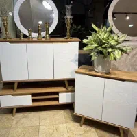 ست آیینه کنسول میز تیوی جاکفشی