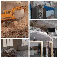 تخریب داخلی ساختمان کلی جزئی اوپن کف آرک کلیه نقاط