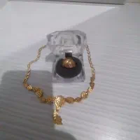 گردنبند با انگشتر برنجی