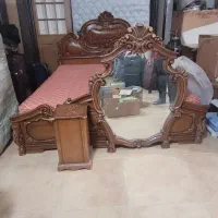 سرویس خواب چوب راش|تخت و سرویس خواب|قم, باغ شریفی|دیوار