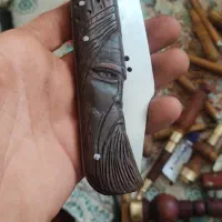 چاقوی منبت شده|کلکسیون اشیاء عتیقه|اسدآباد, |دیوار