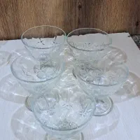 کاسه شیشه ای، میوه خوری. آجیل خوری