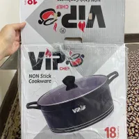 قابلمه چدن ۲رو گرانیت و کاسه فرانسوی