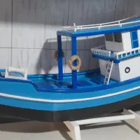 لنج چوبی دست ساز