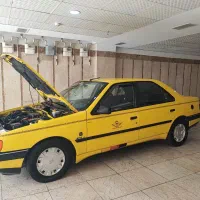پژو تاکسی مدل ۹۰ عروسک