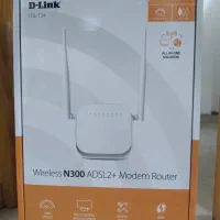 مودم روتر بی‌سیم ADSL2+ D-Link مدل DSL-124
