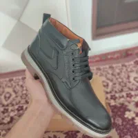 نیم بوت تمام چرم