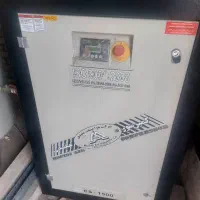 یک عدد دستگاه کمپرسور باد ۱۵۰۰ اسکرو بفروش میرسد