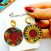 اکسسوری گوشواره وست کامل رزینی  و....|زیورآلات و اکسسوری|آستانه اشرفیه, |دیوار