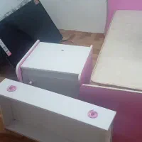 تخت خواب کودک|تخت و سرویس خواب|سیلوانه, |دیوار