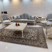 مبلمان ۹ نفره به‌همراه میز صبحانه خوری ۴ نفره