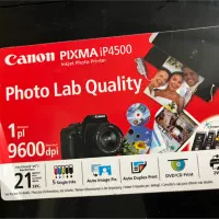 پرینتر رنگی Canon PIXMA iP4500 سالم و آماده‌به‌کار