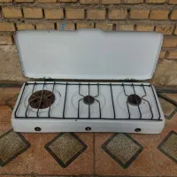 گاز سه شعله بدنه لعابی بهترین جنس سالمگاز سه شعله