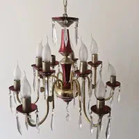 لوستر / آیینه و شمعدان