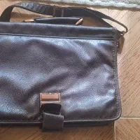 کیف اداری چرم قهوه ای