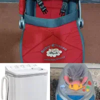 مینی واش یا کهنه شور بچه و روروک و کریر