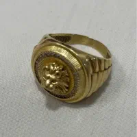 انگشتر و زنجیر مردانه سایز بزرگ