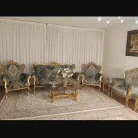 مبلمان ۹ نفره و میز ناهار خوری ۸نفره همراه بوفه