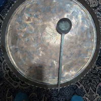 سینی مسی خیلی قدیمی  قاجاری